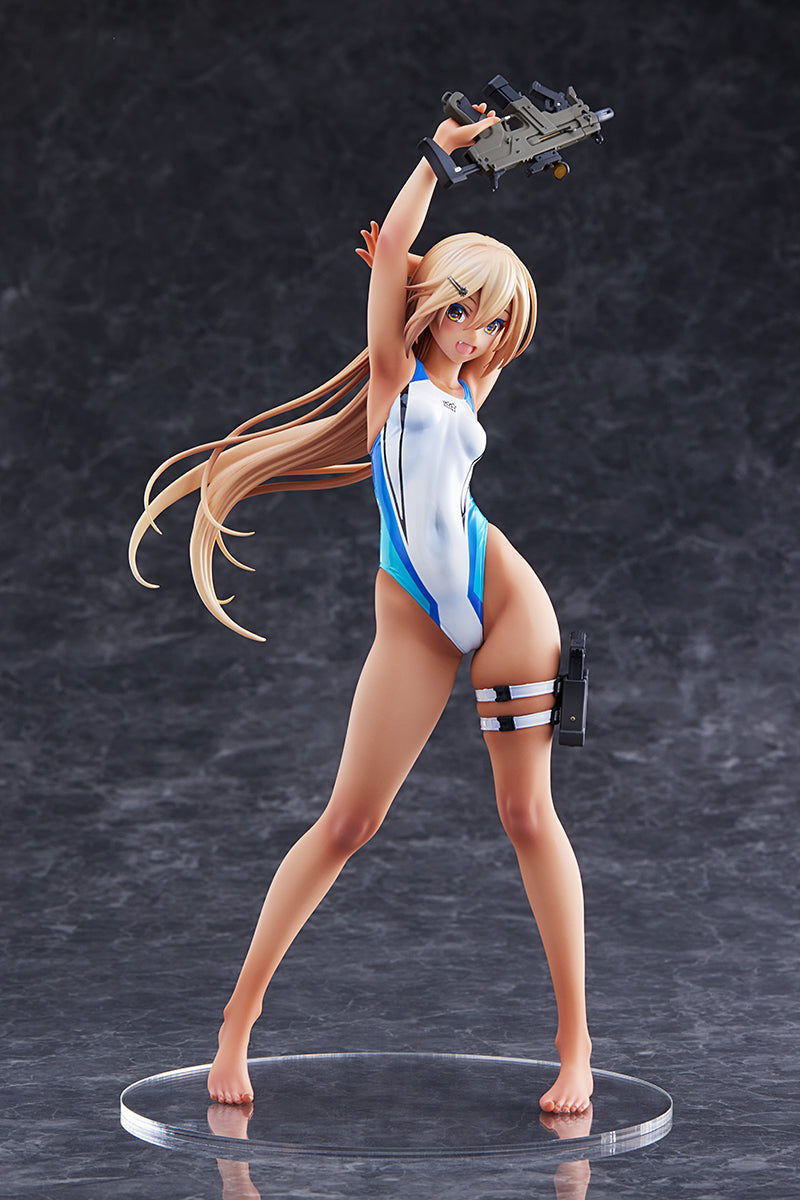 PREORDER Kouhai-chan of the Swimming Club Blue Line Swimsuit Ver.  1/7 Scale Figure