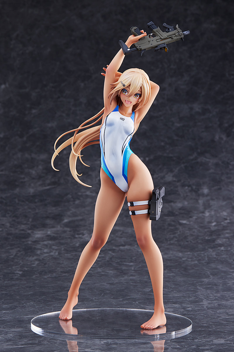 PREORDER Kouhai-chan of the Swimming Club Blue Line Swimsuit Ver.  1/7 Scale Figure