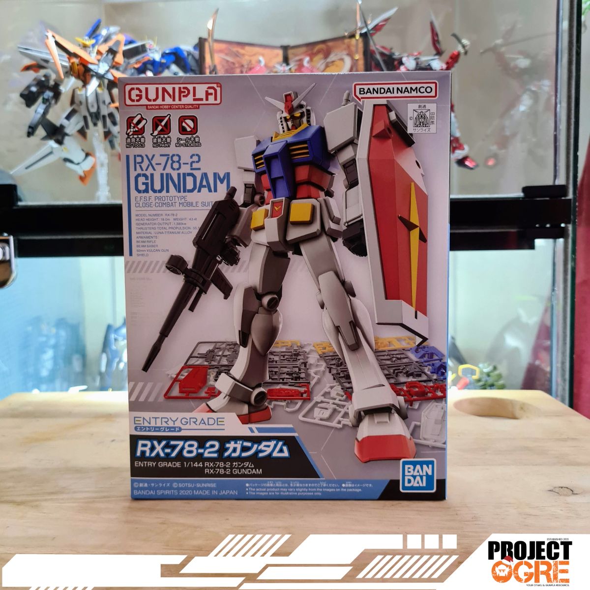 IN STOCK Entry Grade 1/144 RX-78-2 Gundam – Project OGRE