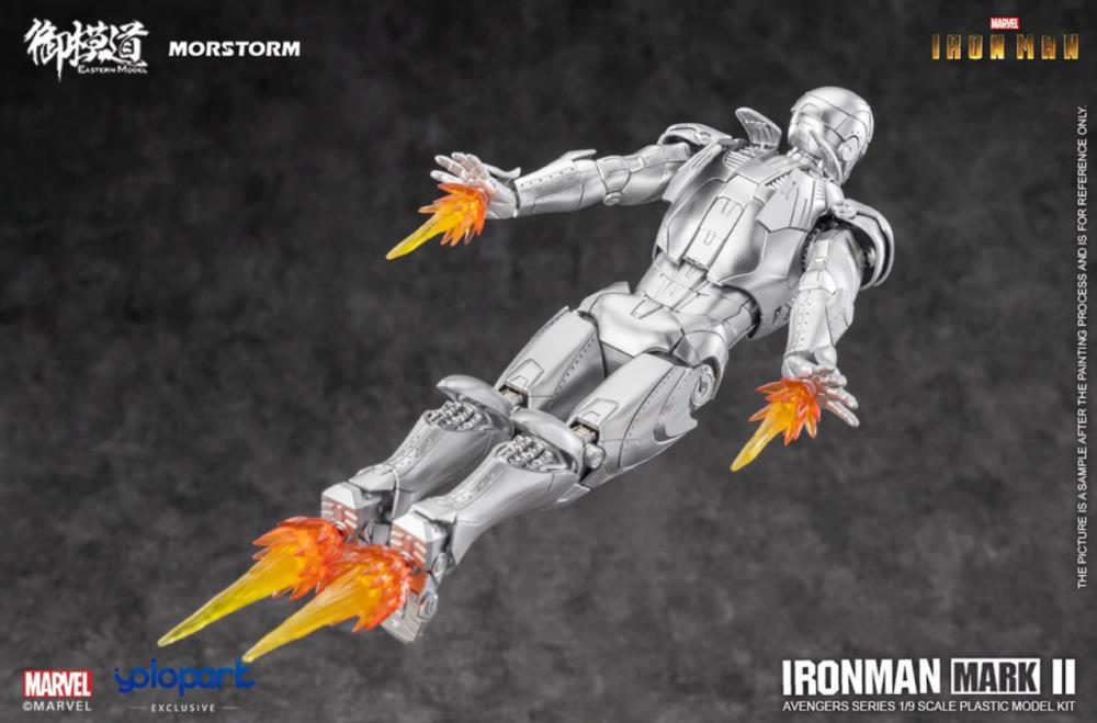 PREORDER Iron Man Mark II MK2 Deluxe 1/9 Scale Model Kit