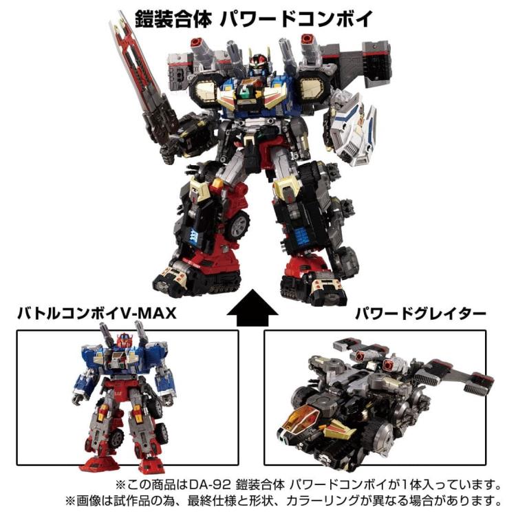 PREORDER Diaclone DA-92 Armor Wrap Combination Powered Convoy