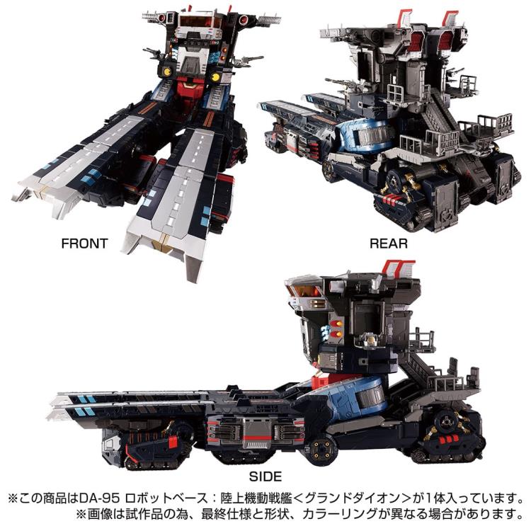 PREORDER Diaclone DA-95 Robot Base (Grand Dion)