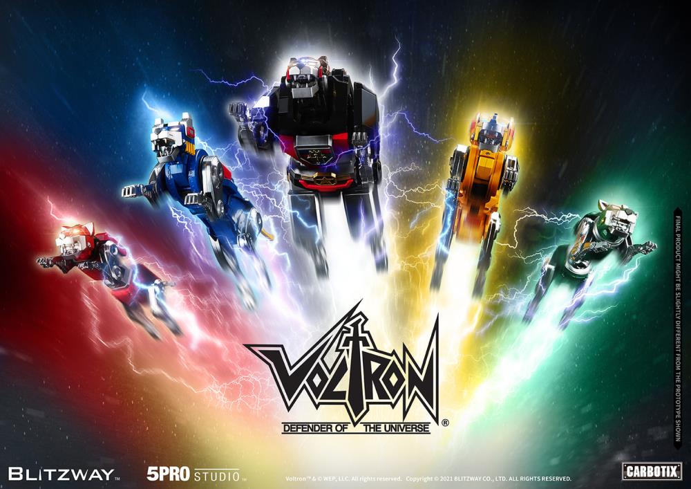 PREORDER Voltron: Defender of the Universe Carbotix Series Voltron 5PRO-CA-10401