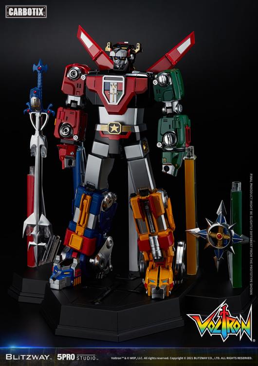 PREORDER Voltron: Defender of the Universe Carbotix Series Voltron 5PRO-CA-10401