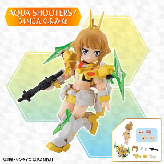 PREORDER Gundam Build Fighters: Battlogue Aqua Shooters! WF-01 Winning Fumina Figure