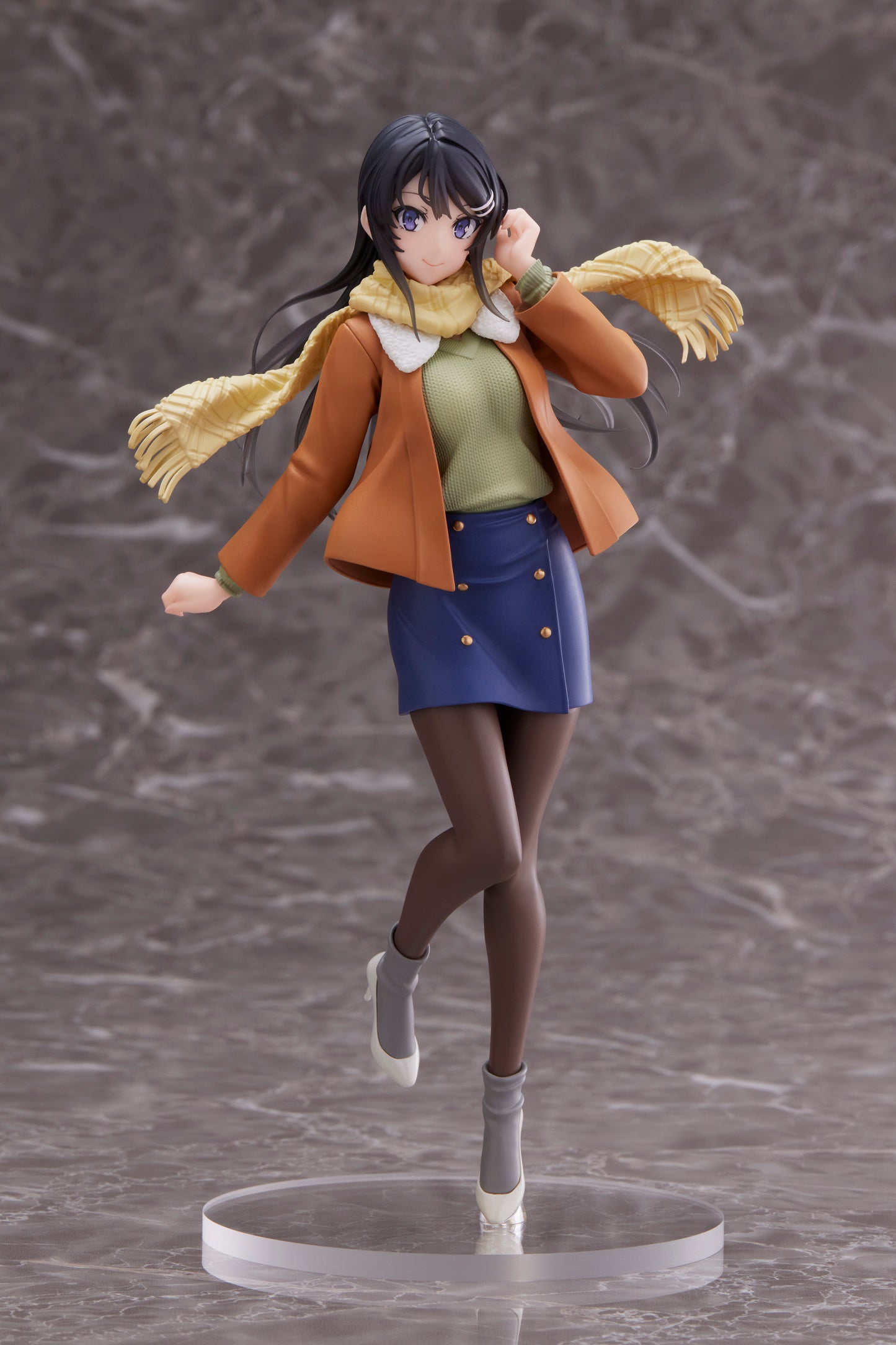 PREORDER Taito Rascal Does Not Dream of a Dreaming Girl Coreful Figure - Mai Sakurajima (Winter Wear Ver.)