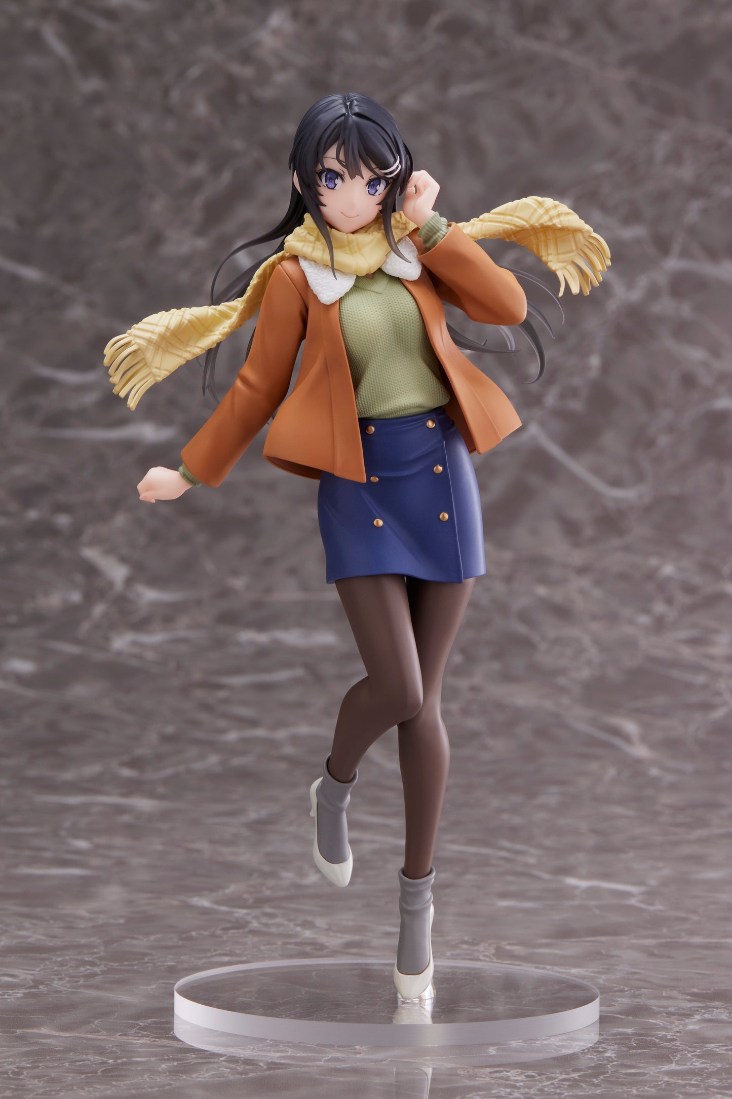 PREORDER Taito Rascal Does Not Dream of a Dreaming Girl Coreful Figure - Mai Sakurajima (Winter Wear Ver.)