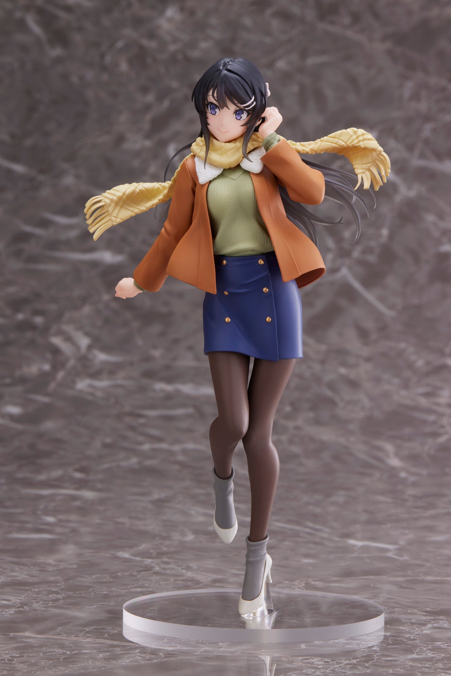 PREORDER Taito Rascal Does Not Dream of a Dreaming Girl Coreful Figure - Mai Sakurajima (Winter Wear Ver.)