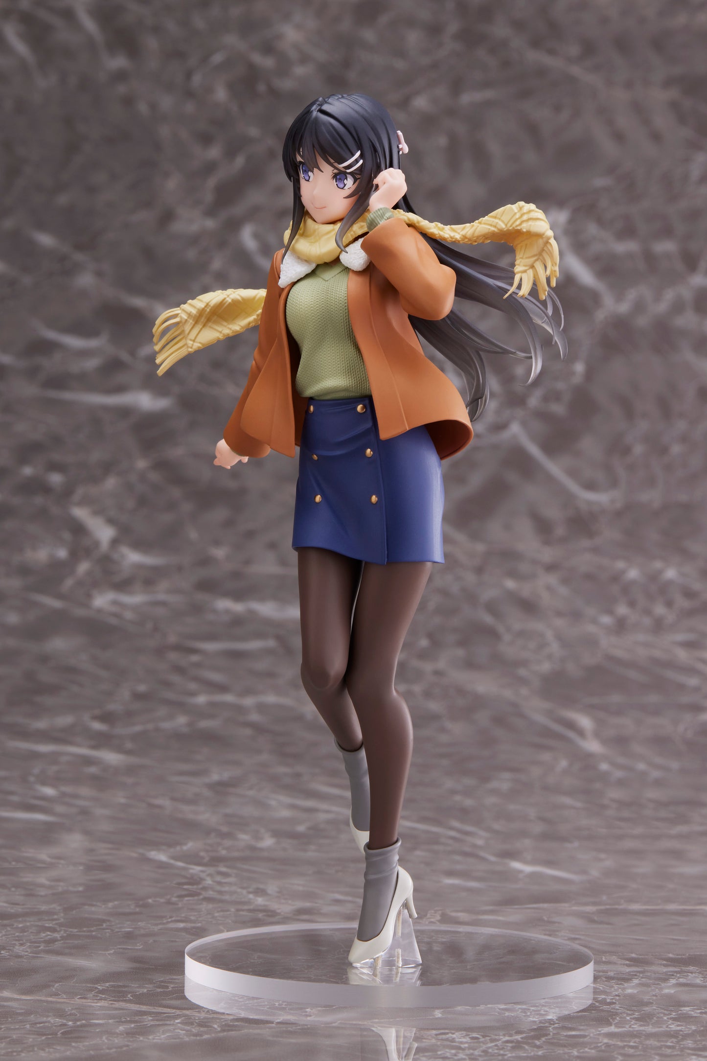 PREORDER Taito Rascal Does Not Dream of a Dreaming Girl Coreful Figure - Mai Sakurajima (Winter Wear Ver.)