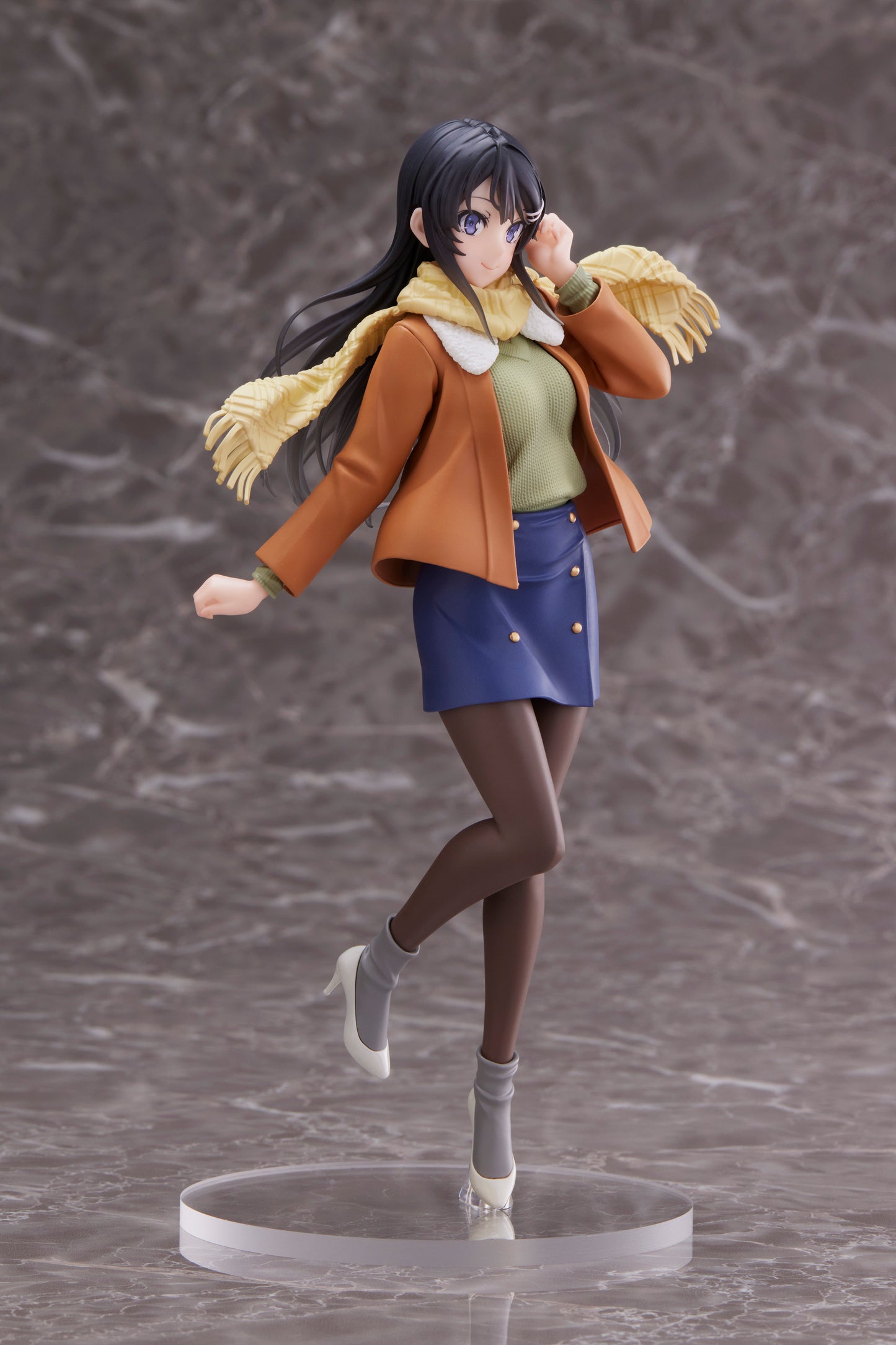 PREORDER Taito Rascal Does Not Dream of a Dreaming Girl Coreful Figure - Mai Sakurajima (Winter Wear Ver.)