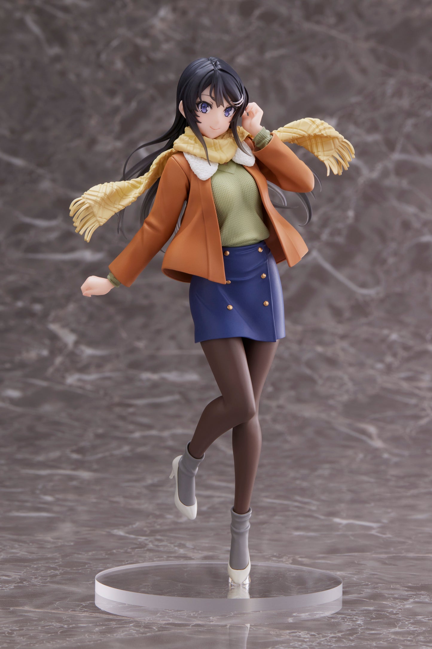 PREORDER Taito Rascal Does Not Dream of a Dreaming Girl Coreful Figure - Mai Sakurajima (Winter Wear Ver.)