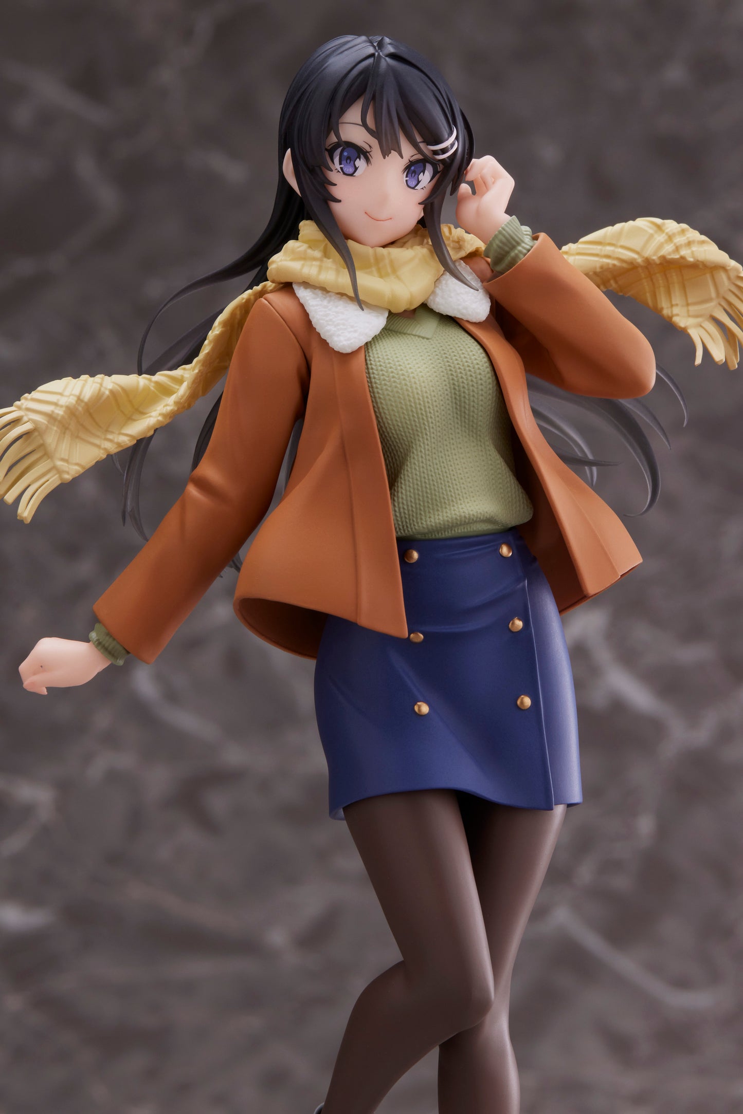 PREORDER Taito Rascal Does Not Dream of a Dreaming Girl Coreful Figure - Mai Sakurajima (Winter Wear Ver.)