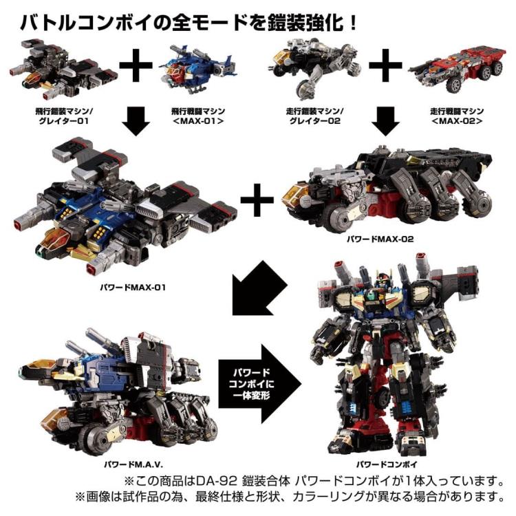 PREORDER Diaclone DA-92 Armor Wrap Combination Powered Convoy