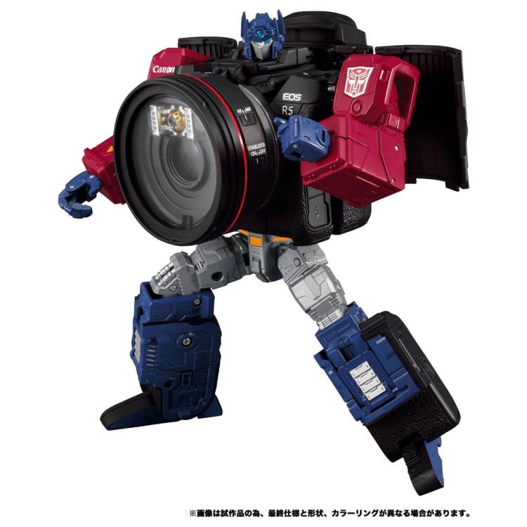 PREORDER Transformers x Canon Optimus Prime R5