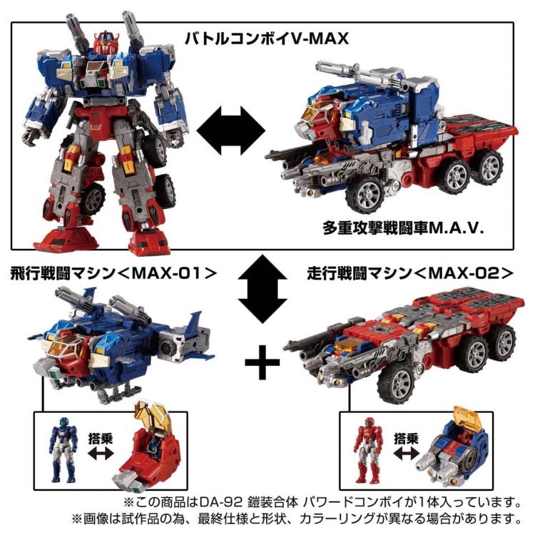 PREORDER Diaclone DA-92 Armor Wrap Combination Powered Convoy