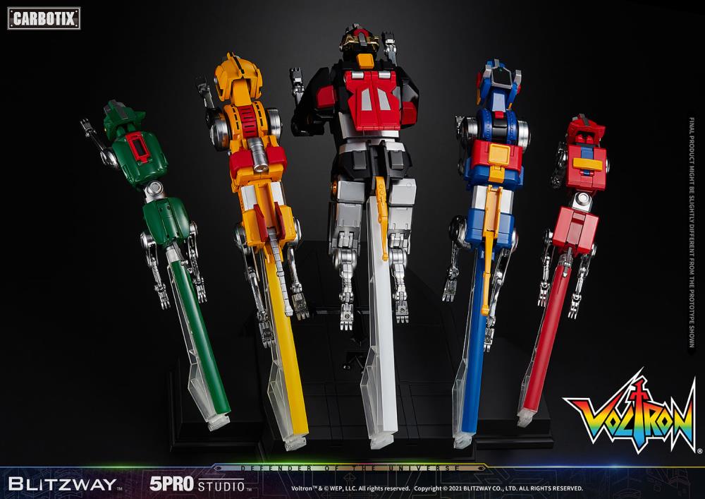 PREORDER Voltron: Defender of the Universe Carbotix Series Voltron 5PRO-CA-10401