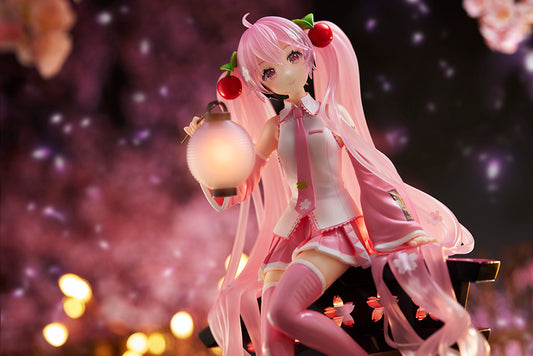 PREORDER Vocaloid AMP+ Sakura Miku (Sakura Lantern Ver.) Prize Figure with LED LIghts