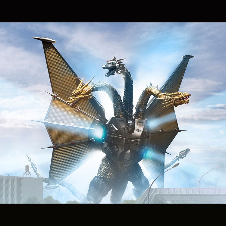 PREORDER S.H.MonsterArts MECHA GHIDORAH Shinjuku Decisive Battle Special Set