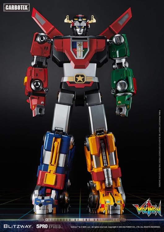 PREORDER Voltron: Defender of the Universe Carbotix Series Voltron 5PRO-CA-10401