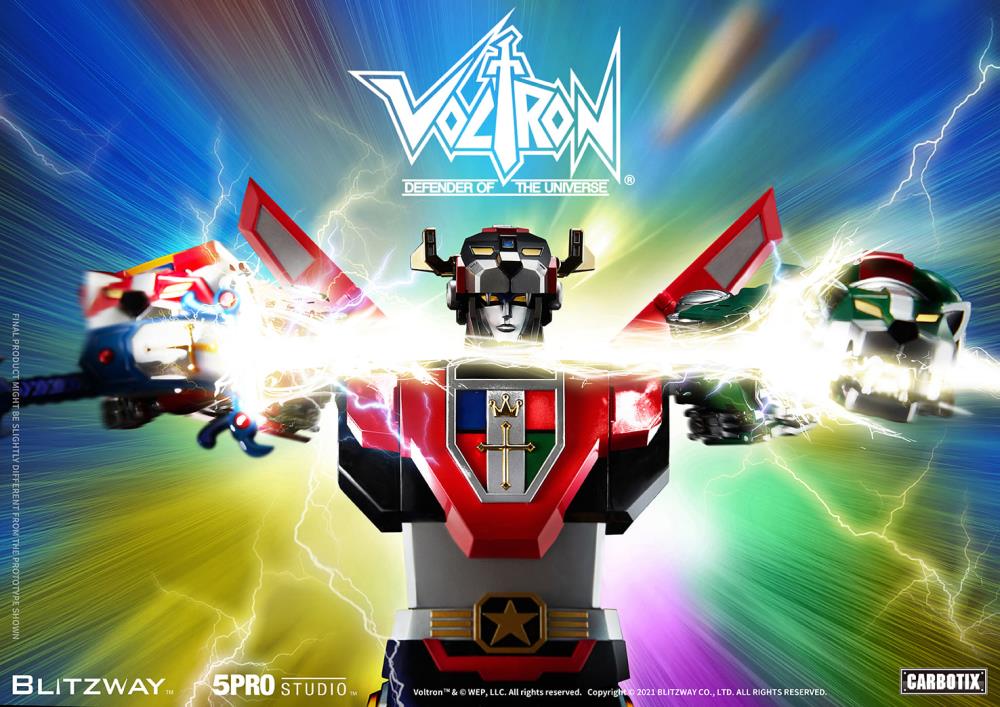 PREORDER Voltron: Defender of the Universe Carbotix Series Voltron 5PRO-CA-10401