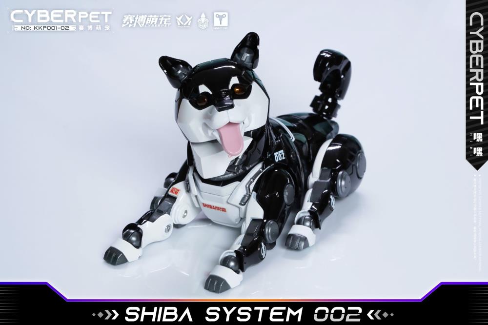 PREORDER KID KING X HEATBOYS Cyber Cute Pet - KKP001-02 Mecha Shiba Inu Hey Hey