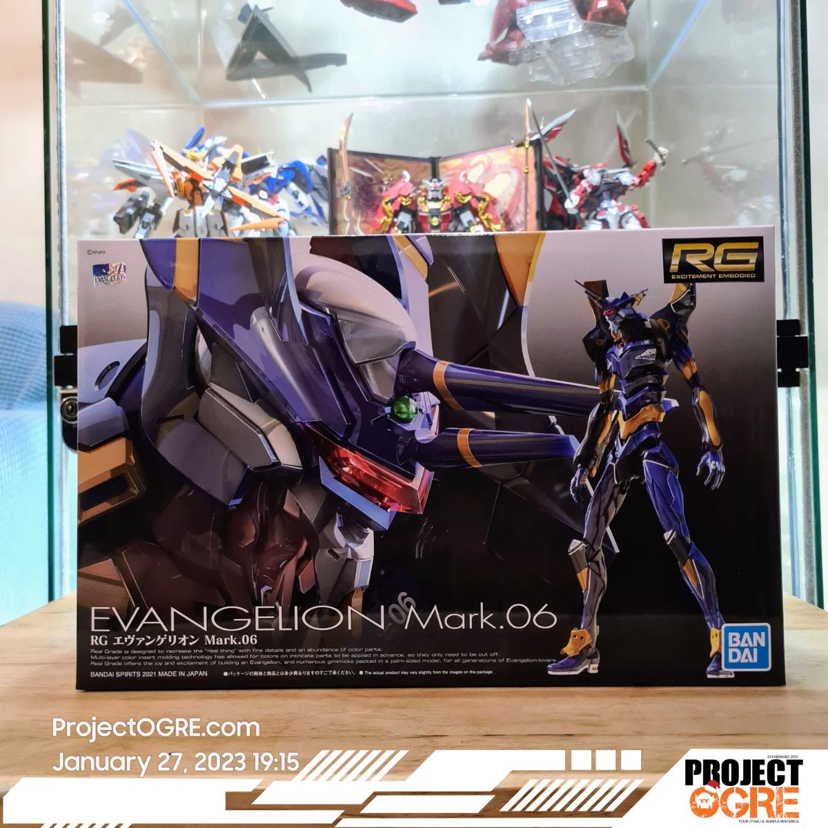 IN STOCK Rebuild of Evangelion RG Evangelion Mark.06 Model Kit