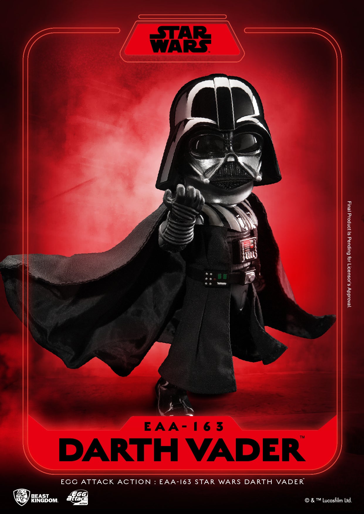 PREORDER Star Wars Egg Attack Action EAA-163 Darth Vader