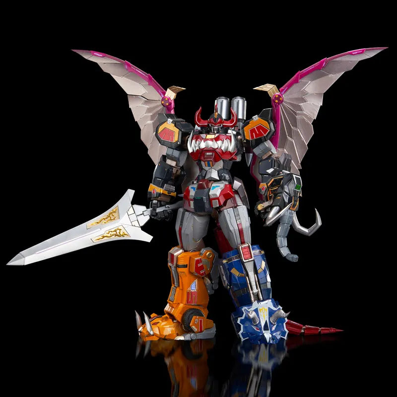 PREORDER Flame Toys GO! Kara Kuri Combine Dino Mighty Morphin Megazord