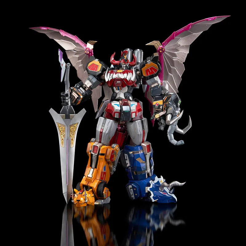 PREORDER Flame Toys GO! Kara Kuri Combine Dino Mighty Morphin Megazord