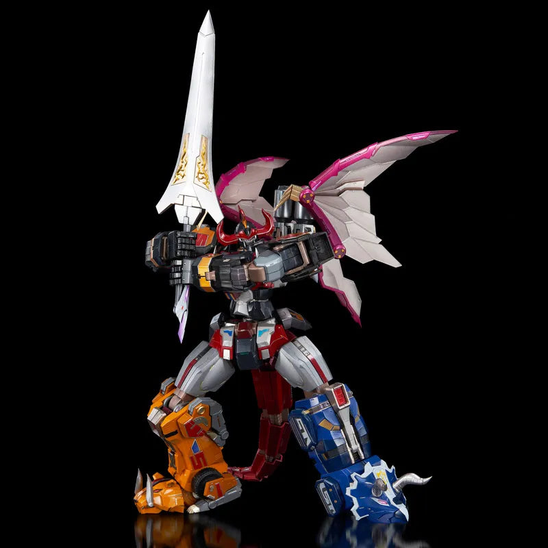 PREORDER Flame Toys GO! Kara Kuri Combine Dino Mighty Morphin Megazord