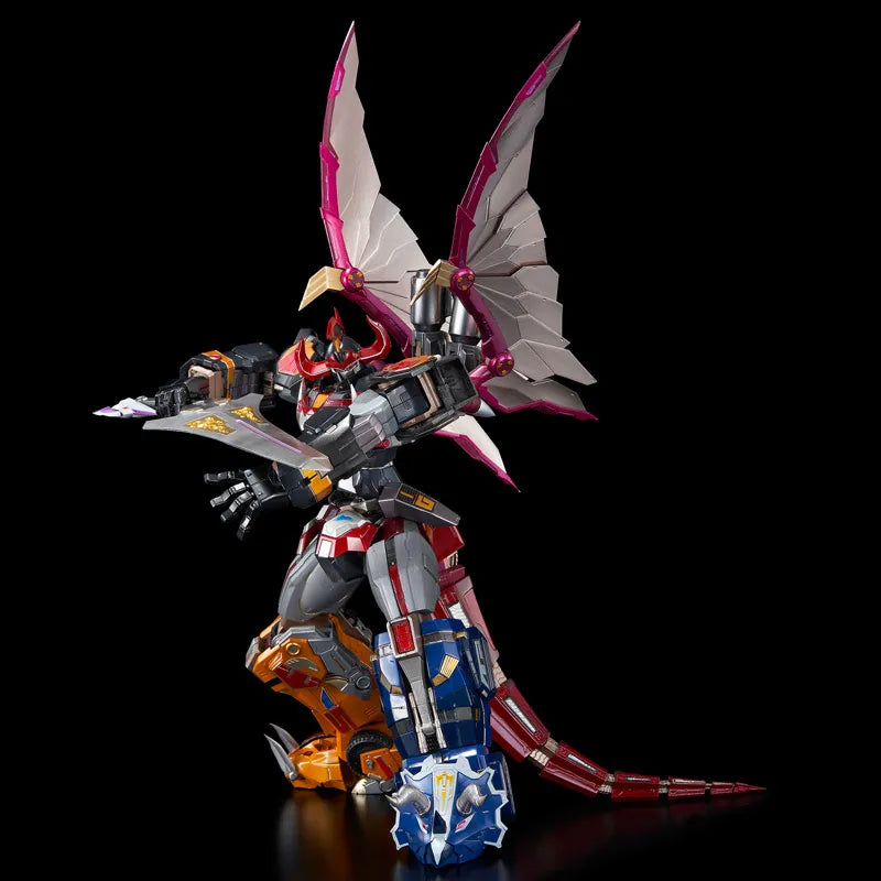 PREORDER Flame Toys GO! Kara Kuri Combine Dino Mighty Morphin Megazord