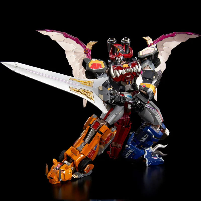 PREORDER Flame Toys GO! Kara Kuri Combine Dino Mighty Morphin Megazord