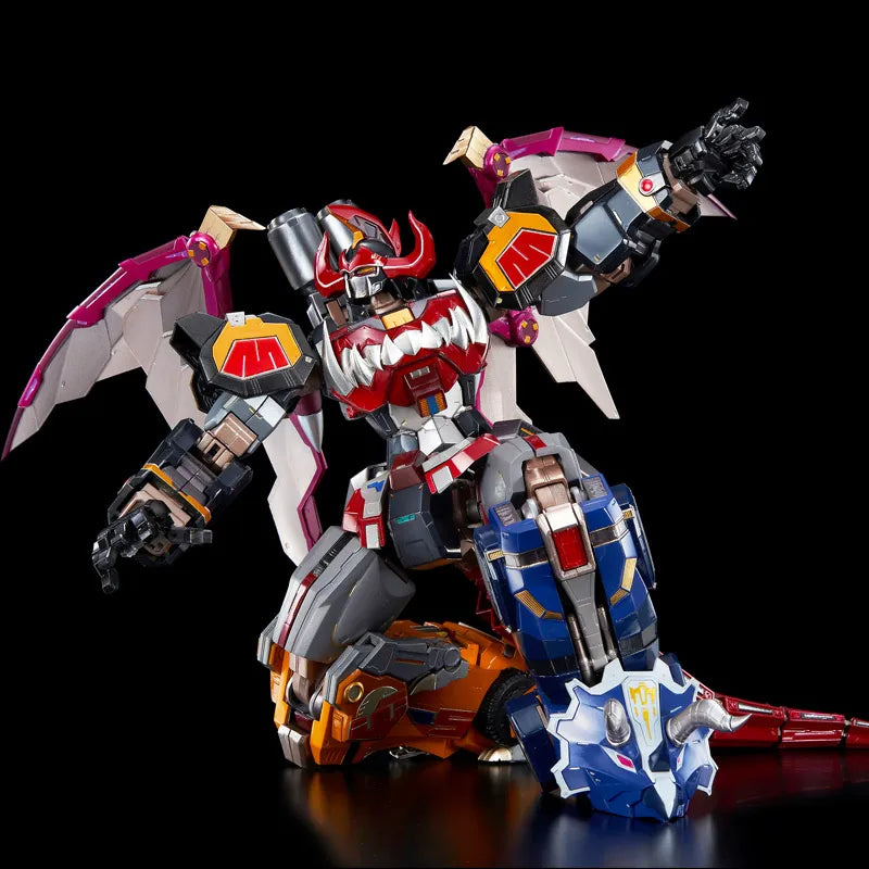 PREORDER Flame Toys GO! Kara Kuri Combine Dino Mighty Morphin Megazord