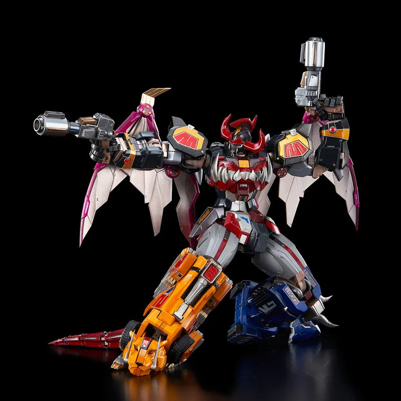 PREORDER Flame Toys GO! Kara Kuri Combine Dino Mighty Morphin Megazord