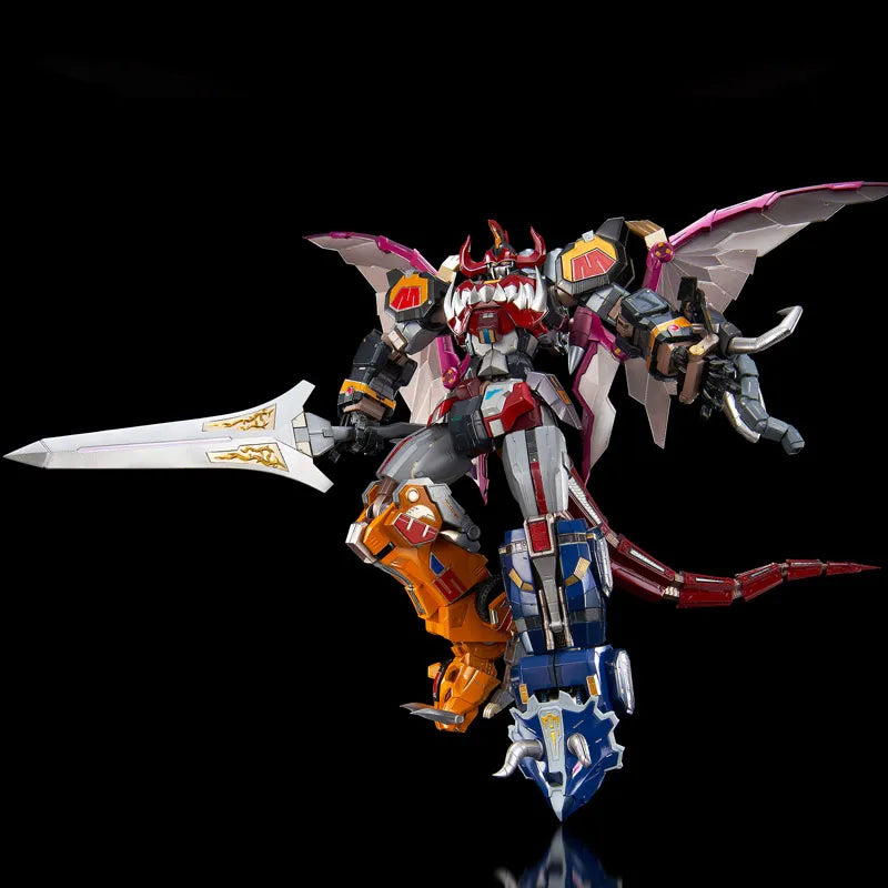 PREORDER Flame Toys GO! Kara Kuri Combine Dino Mighty Morphin Megazord