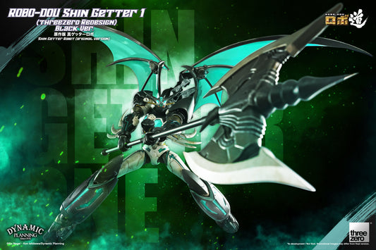 PREORDER Getter Robo Armageddon ROBO-DOU Shin Getter 1 (threezero Redesign Black Ver.)
