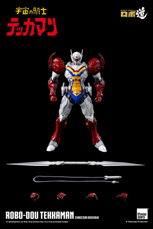 PREORDER Tekkaman: The Space Knight ROBO-DOU Tekkaman Figure - Redesigned by Threezero