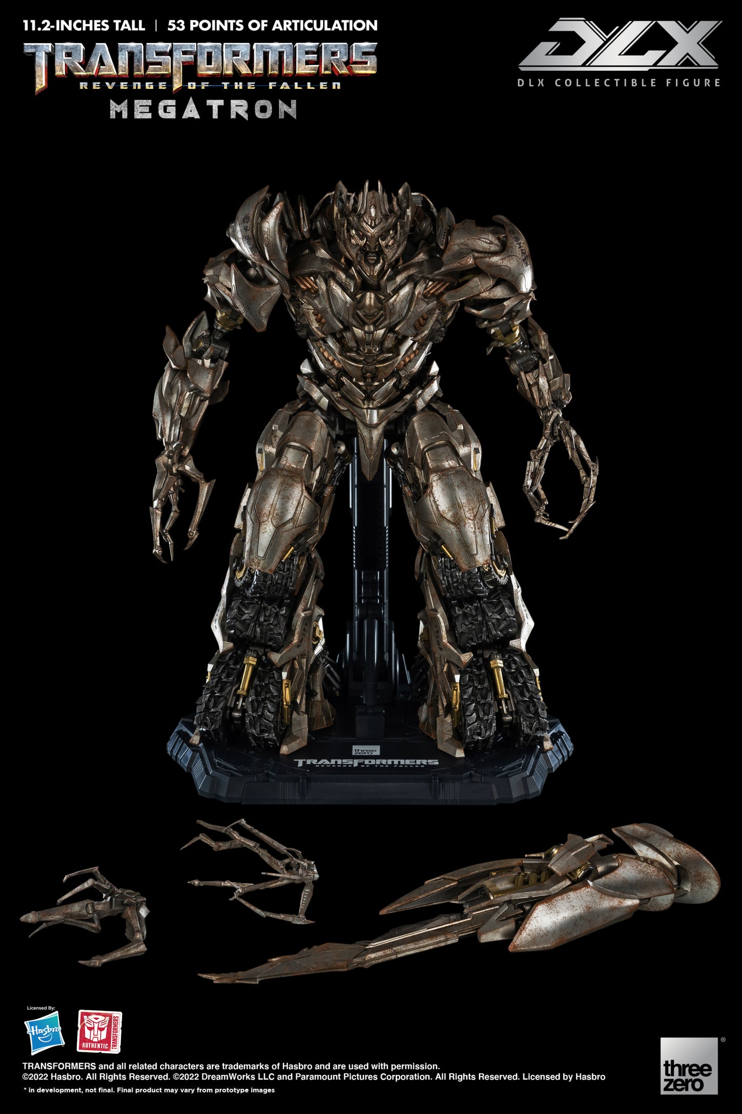 PREORDER Transformers: Revenge of the Fallen DLX Scale Collectible Series Megatron