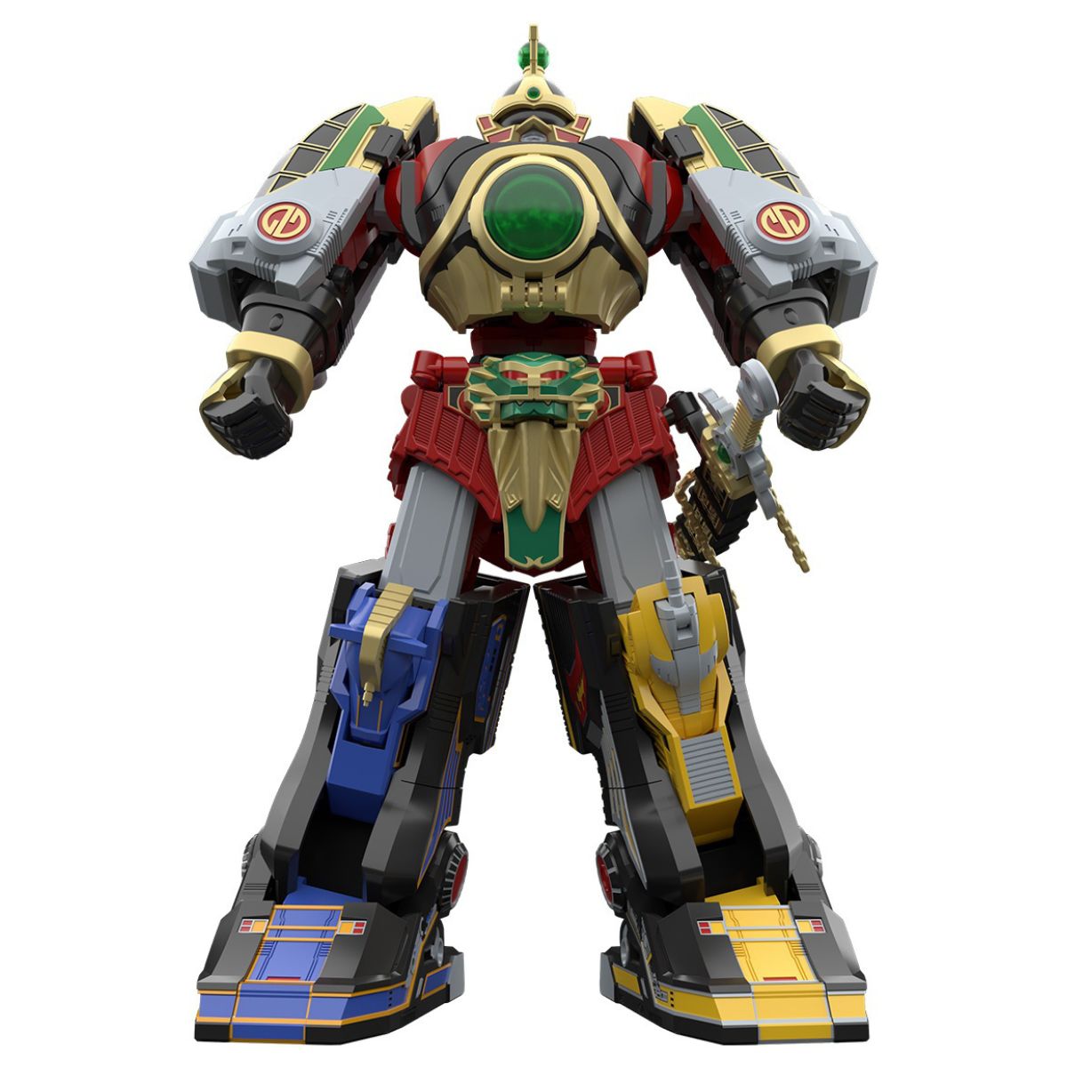 PREORDER SMP [SHOKUGAN MODELING PROJECT] Five Star Combined Gosei Gattai Dairenoh - Thunder Megazord