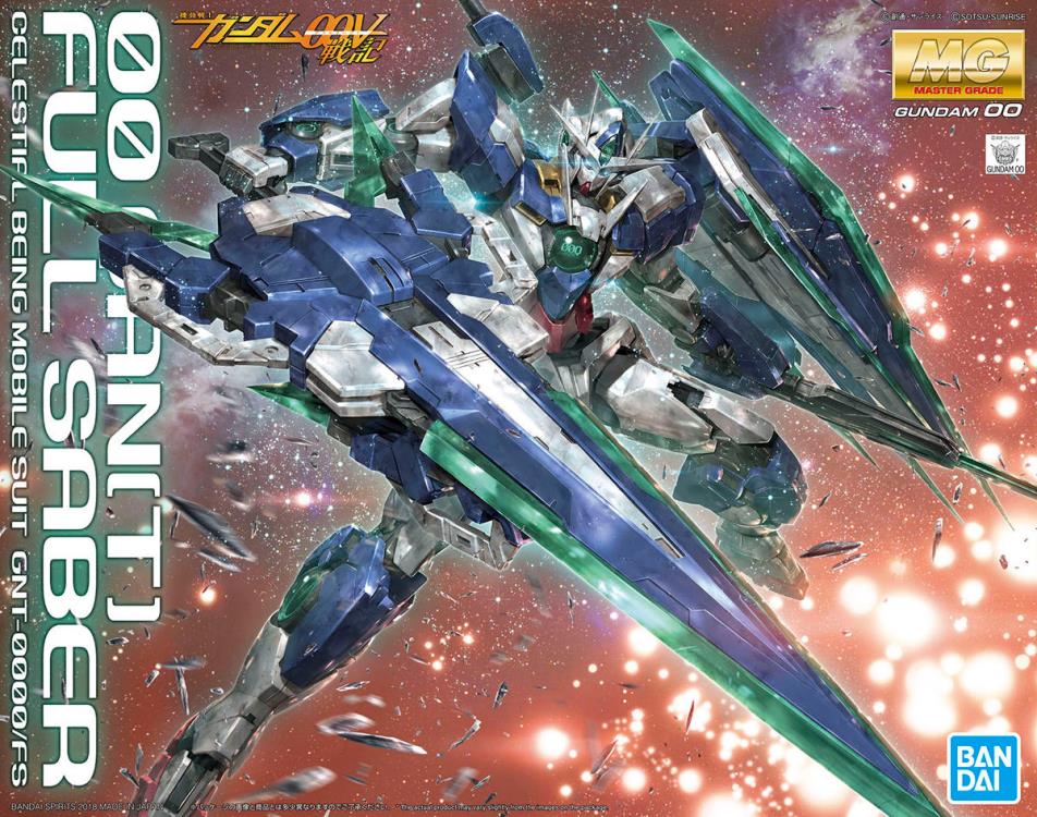 PREORDER MG 1/100 00 QAN[T] FULL SABER (August 2022 Release)