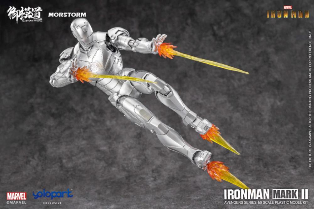 PREORDER Iron Man Mark II MK2 Deluxe 1/9 Scale Model Kit