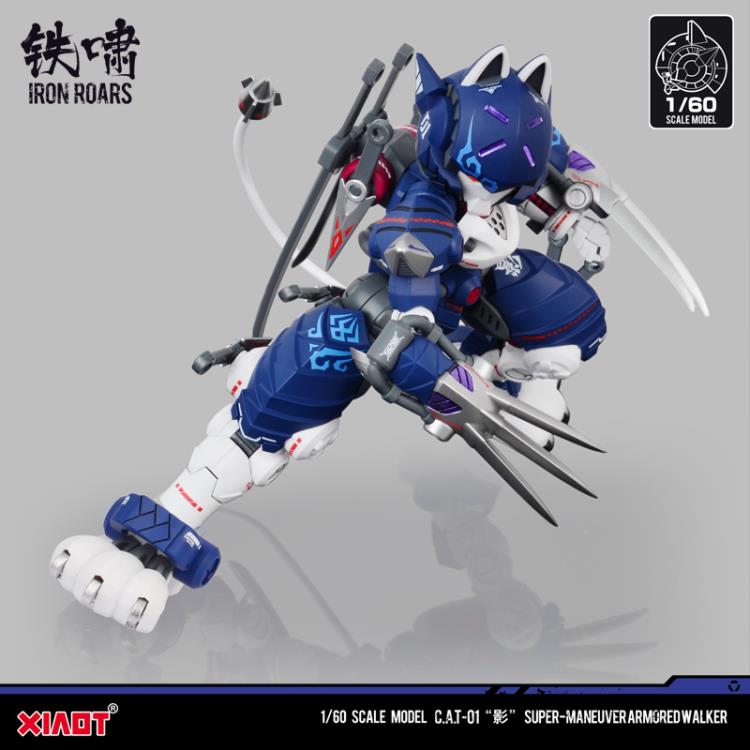 PREORDER Iron Roars Meneuver Armored Walker C.A.T.-01 Shadow 1/60 Scale Model Kit