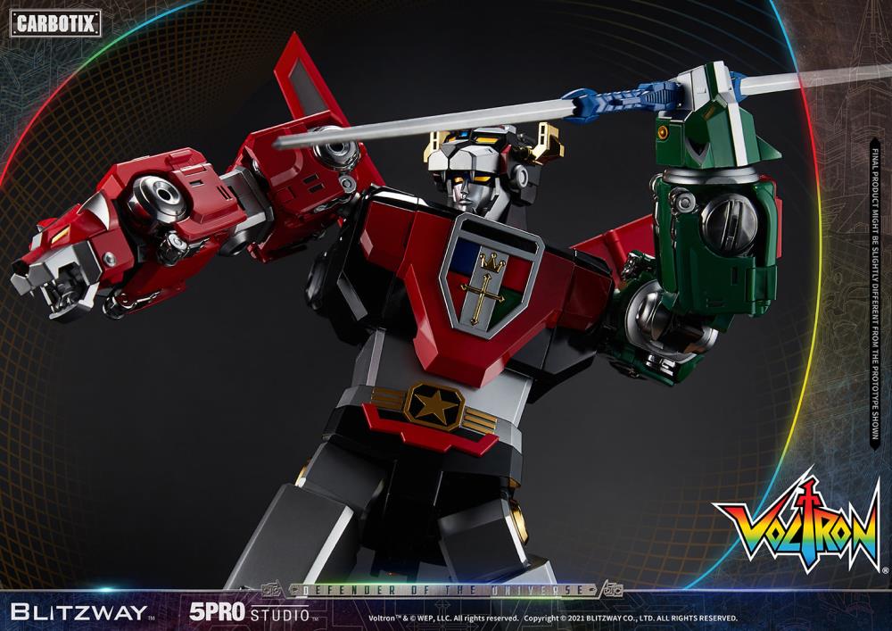 PREORDER Voltron: Defender of the Universe Carbotix Series Voltron 5PRO-CA-10401