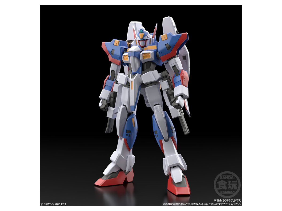 PREORDER SMP [SHOKUGAN MODELING PROJECT] SUPER ROBOT WARS OG R-1 & R-GUN: 1BOX (2PCS)