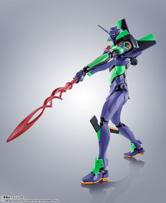 PREORDER ROBOT Damashii (SIDE EVA) Evangelion Unit 1 + Cassius Spear (Renewal Color Edition) - Reissue