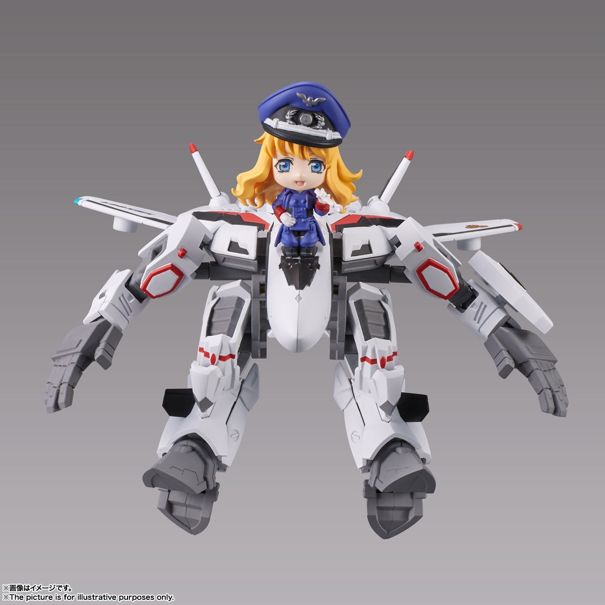 PREORDER TINY SESSION VF-25F MESSIAH VALKYRIE (ALTO MACHINE) WITH SHERYL