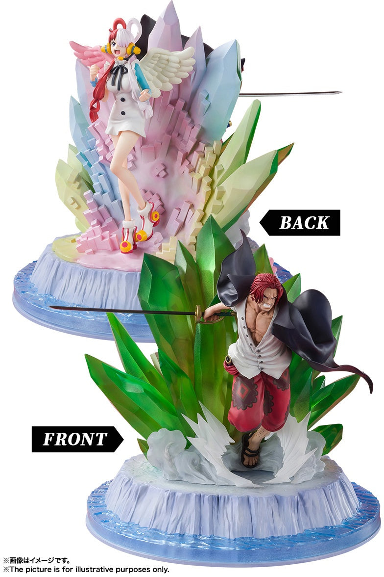 PREORDER Figuarts ZERO Shanks & Uta ONE PIECE FILM RED Ver.