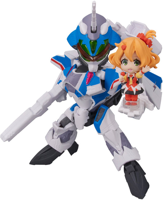 PREORDER TINY SESSION VF-31J Siegfried (Hayate Immelmann machine) with Freyja Wion