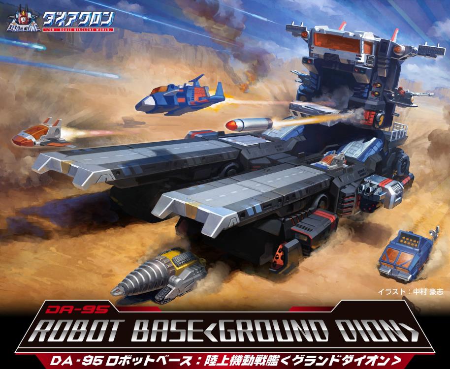 PREORDER Diaclone DA-95 Robot Base (Grand Dion)