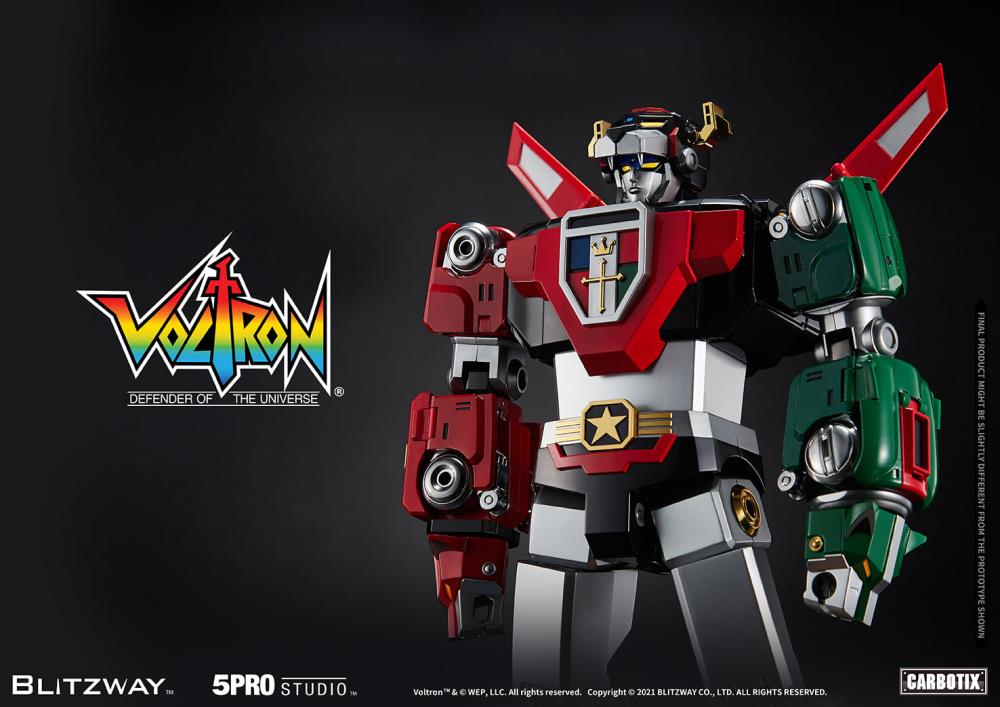 PREORDER Voltron: Defender of the Universe Carbotix Series Voltron 5PRO-CA-10401